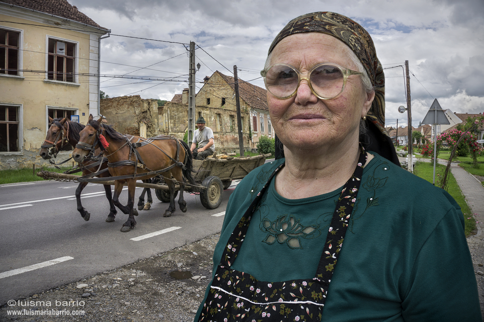 traditional woman romania