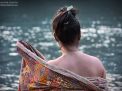 traditional life laos bath time river