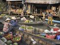 floating market mekong river vietnam